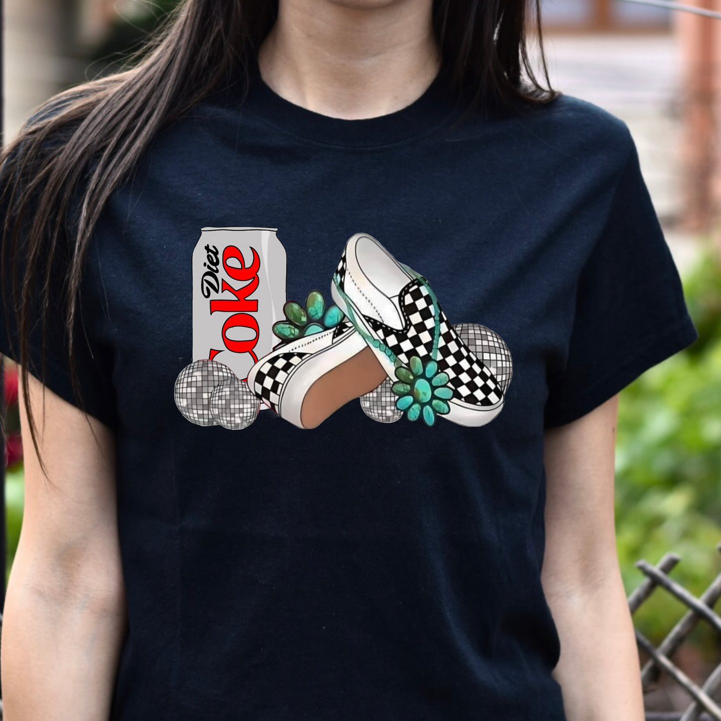 DIET COKE AND VANS TEE