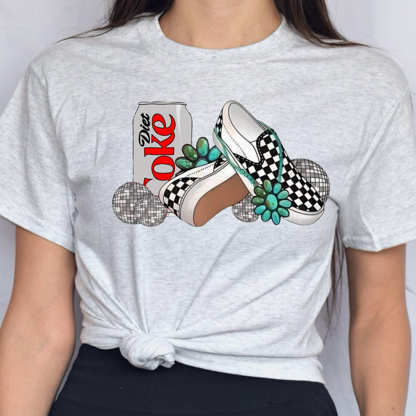 DIET COKE AND VANS TEE