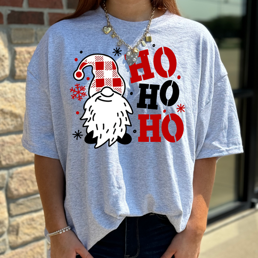 HO HO HO CHRISTMAS TEE