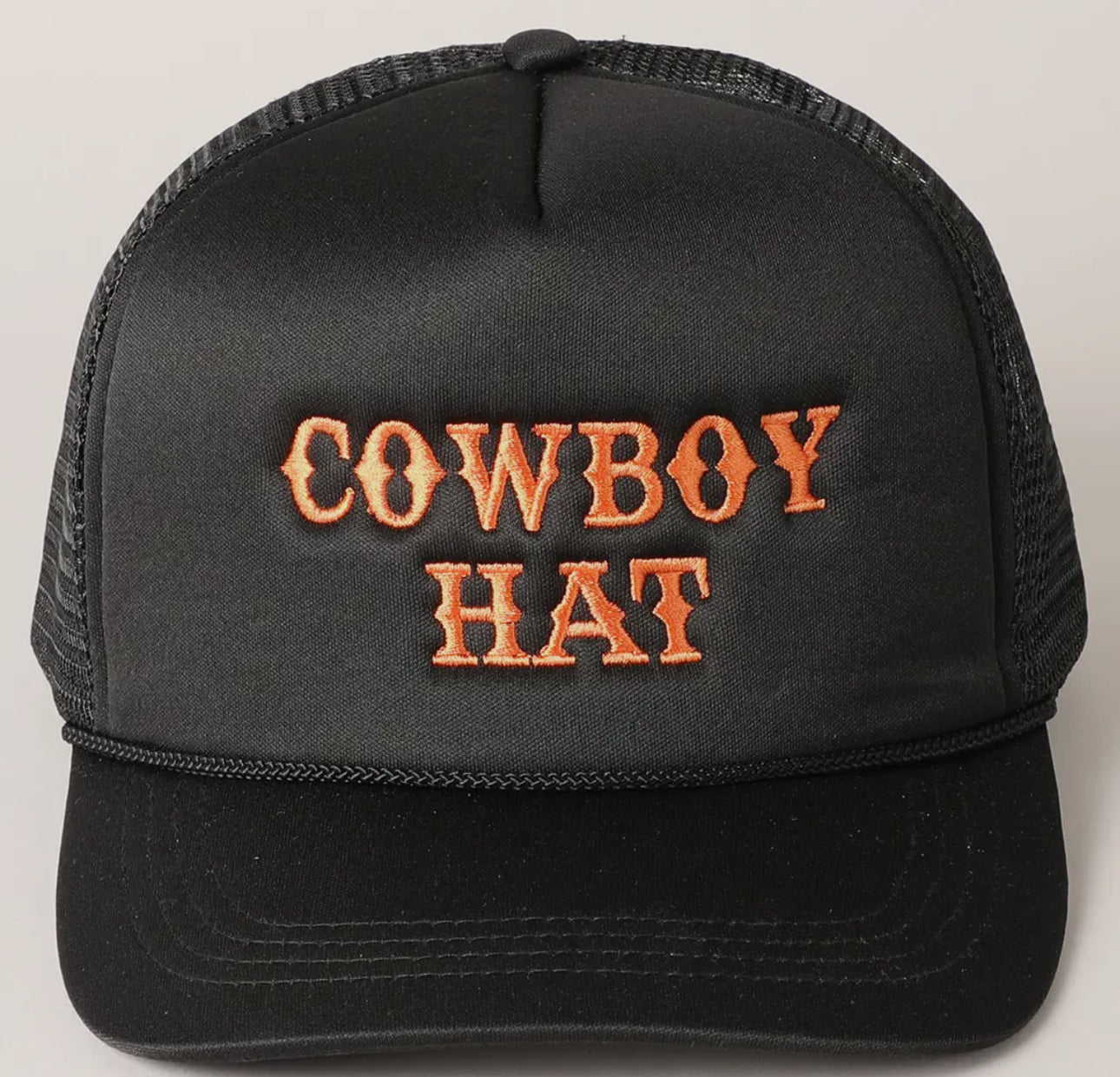 COWBOY TRUCKER HAT