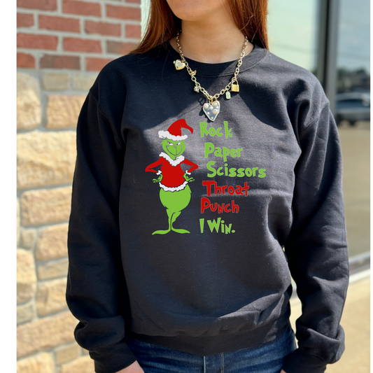 CHRISTMAS GRINCH CREWNECK