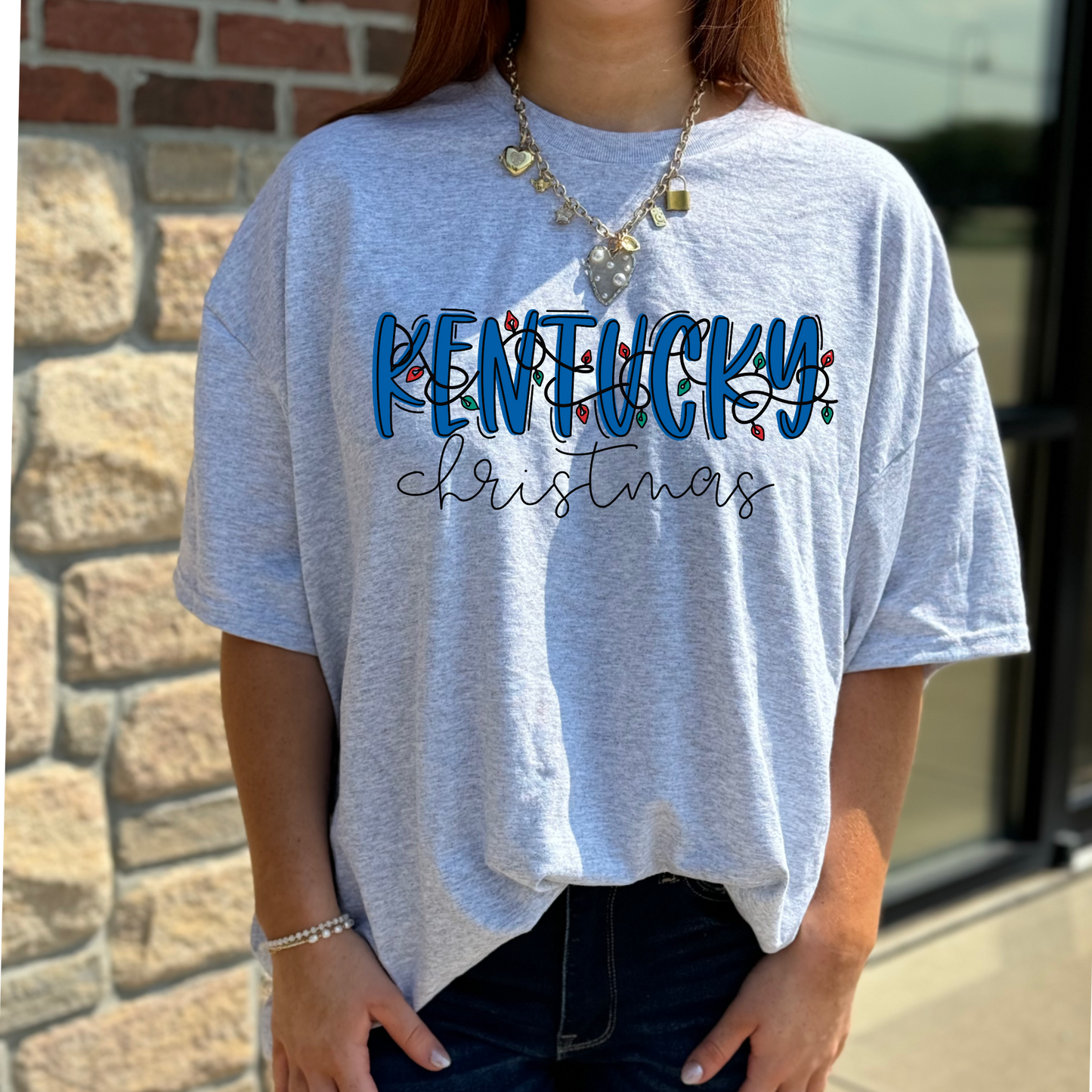 KENTUCKY CHRISTMAS LIGHTS TEE