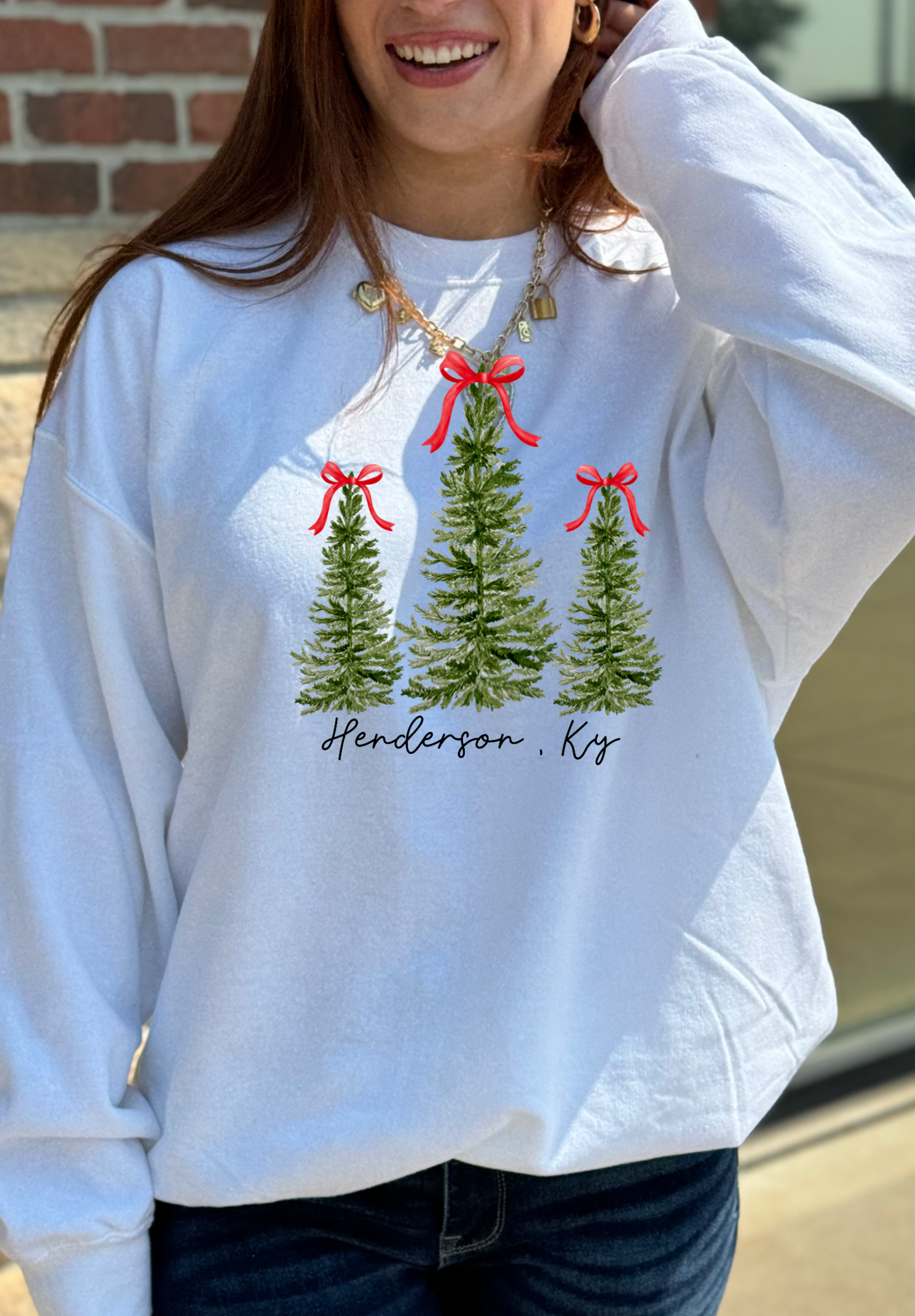 HENDERSON CHRISTMAS TEE CREWNECK