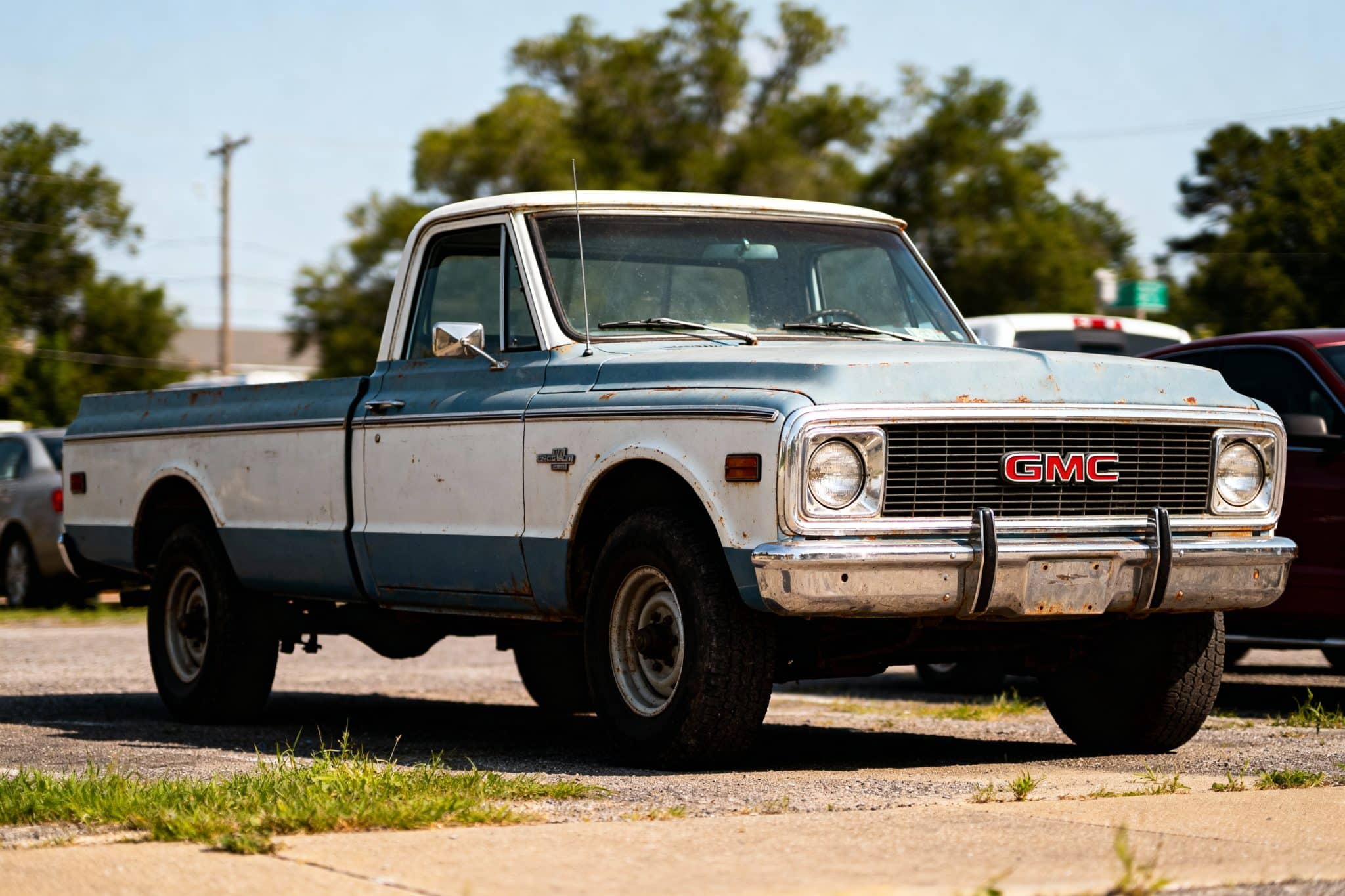 old gmc truck