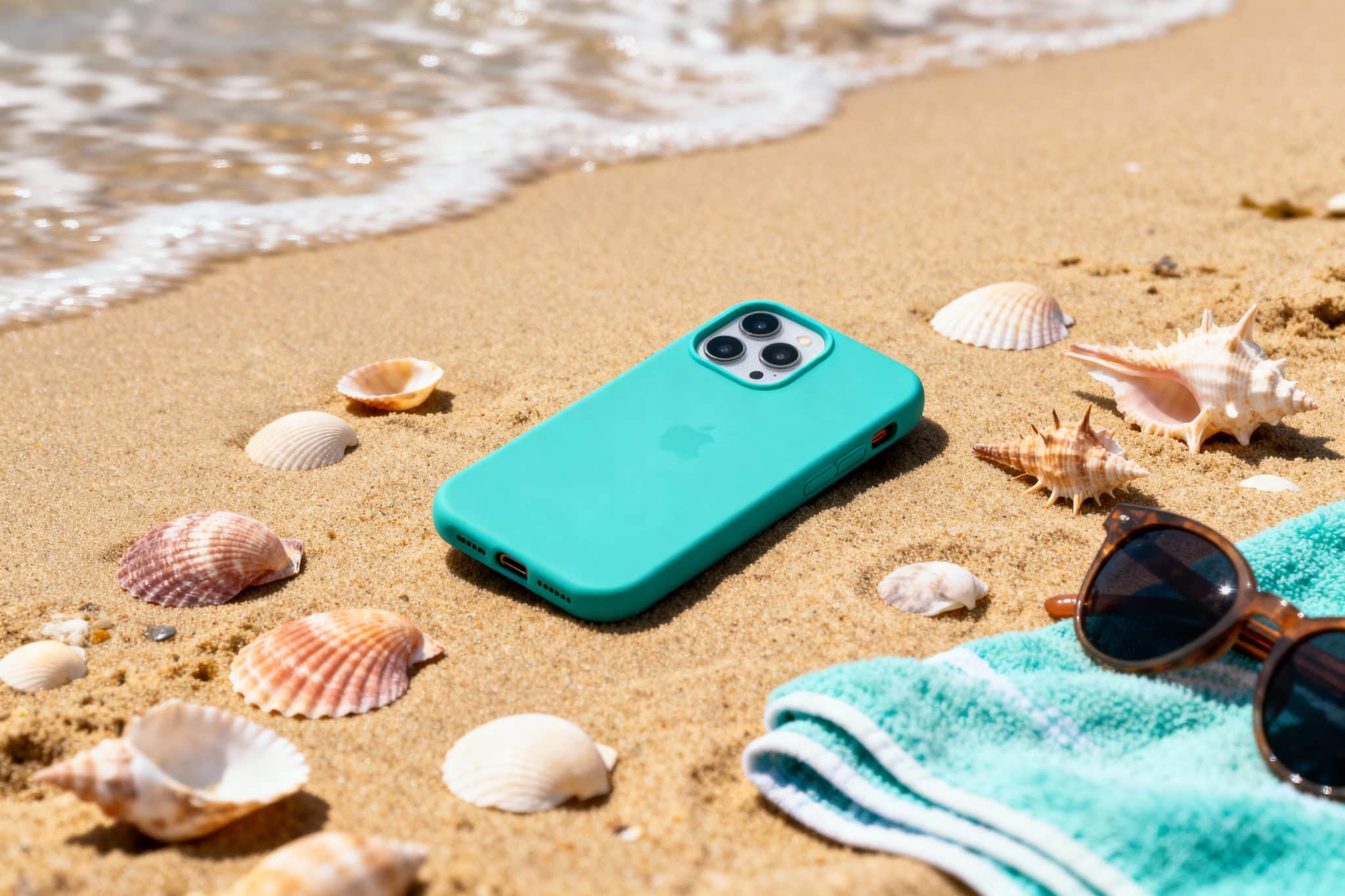 beach phone cover