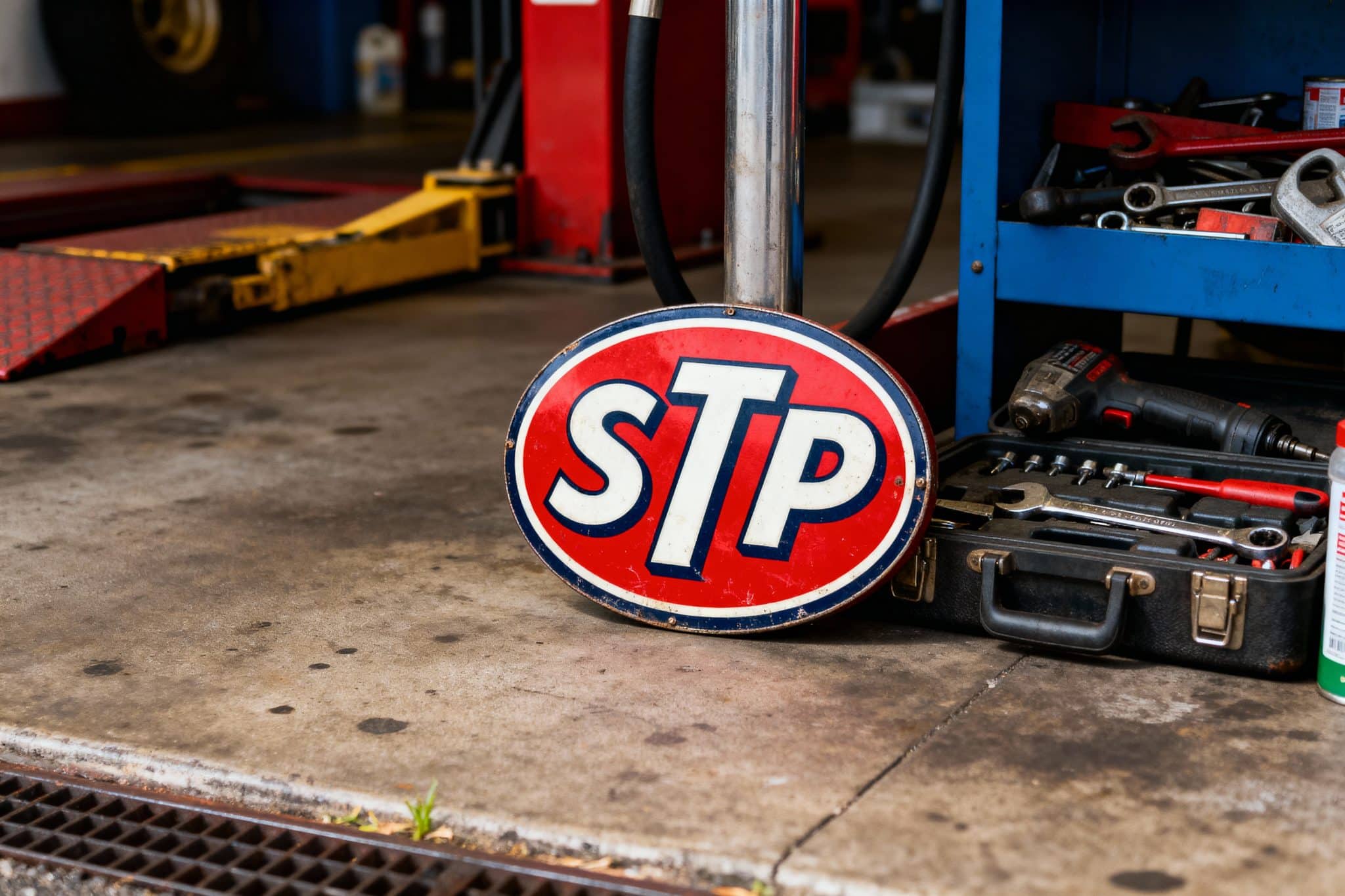 stp oil logo