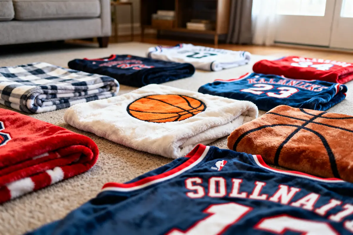 Basketball Blanket: Cozy, Personalized Throws for Ultimate Comfort