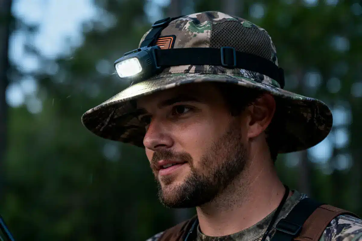 Camo Hat With Light: Ultra-Bright Hands-Free Outdoor Gear