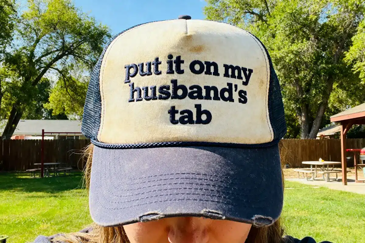 Put It on My Husband’s Tab Hat: Stylish Trucker & Vintage Caps