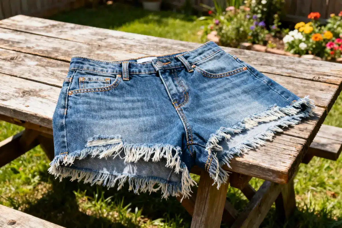 Denim Fringed Shorts: High-Rise, Distressed, and Plus-Size Styles