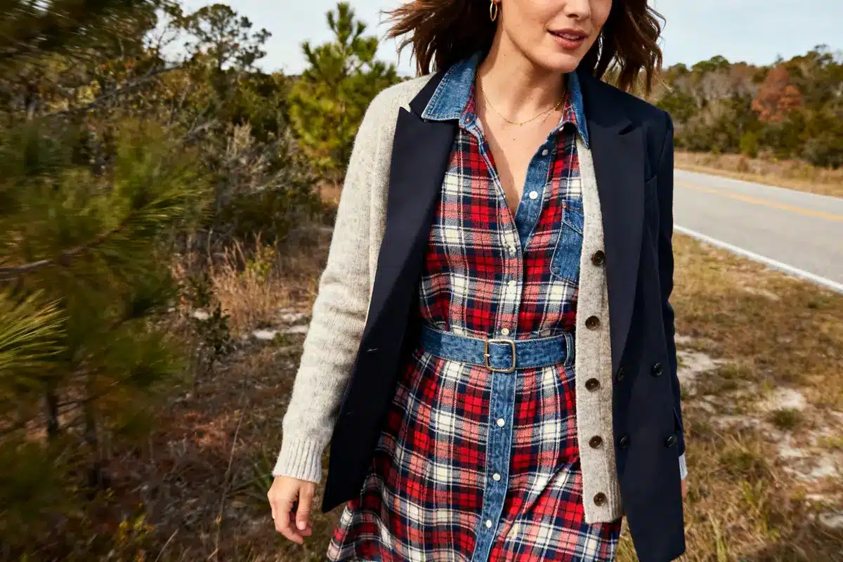 Plaid Shirt Dress Outfit Ideas for Effortless Style