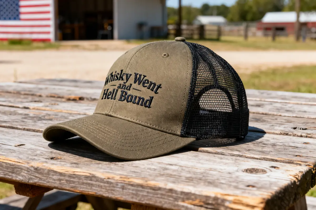 Whiskey Bent and Hell Bound Hat: The Ultimate Trucker Style