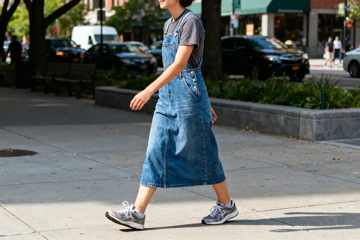 Denim Jumper Dress Styles and Outfit Ideas You’ll Love