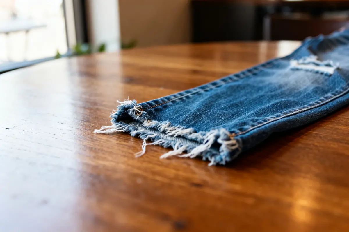 Frayed Hem Denim: How to Style and Care for Raw Edges